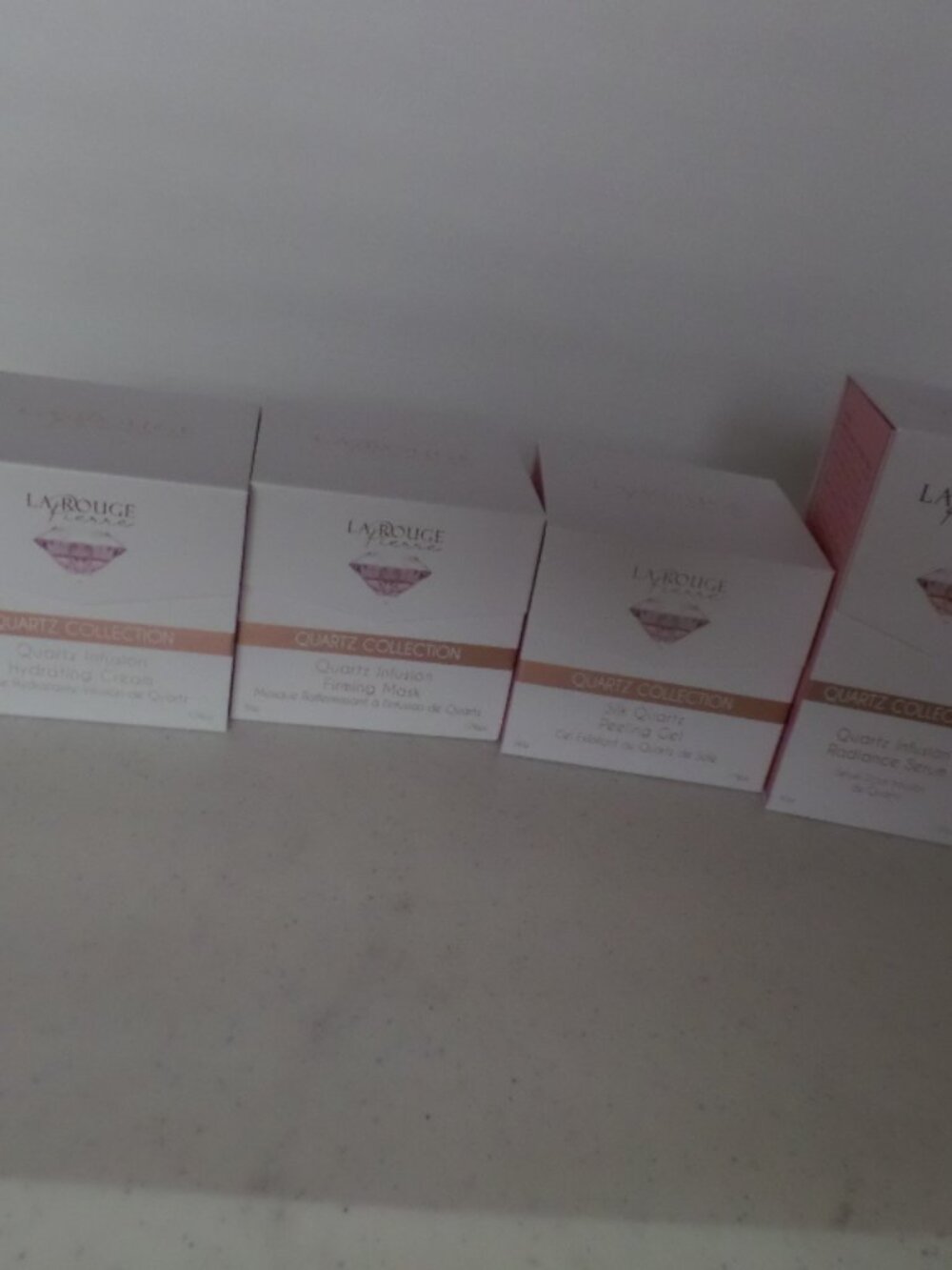 L A Rouge Pierre  Collection – Firming mask, Radiance Serum, Hydrating Cream Pee